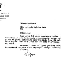 Euskaltzaindia.  Gutunak: