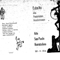 Bertsolaritza:  Eubako Aita Pasionisten Ikastetxean