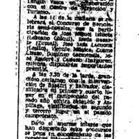 Bertsolaritza:  Izenburua : Concurso de bersolaris