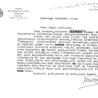 Euskaltzaindia.  Gutunak:  Zavalaren gutuna Euskaltzaindiako liburutegiko liburu batzuen gain