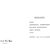 Bertsolaritza:  Txapelketa ondorengo bazkarirako txartel gonbidapena