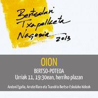 Bertsolari Txapelketa Nagusia 2013 : girotze saioa