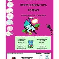 Gabon hauetan... Bertso abentura Barrian